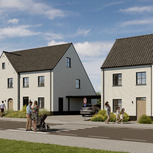 Stationsstraat - Moen - in uitvoering